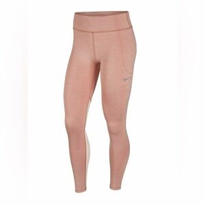 Nike Dri-fit salmon mid-rise fast running tights size xl women EUC
